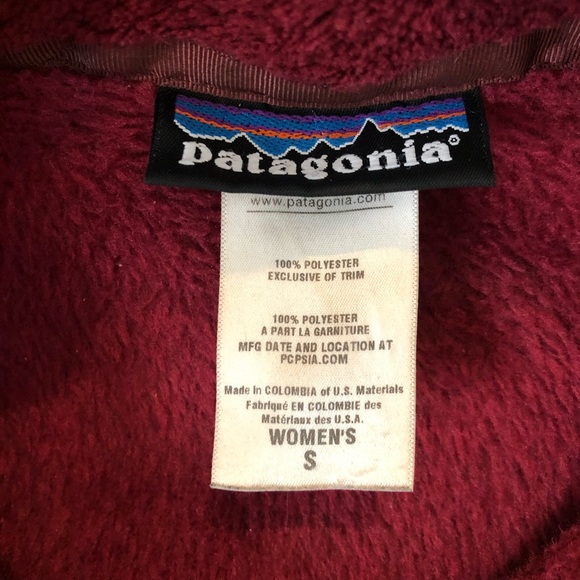 Patagonia Re-Tool Snap-T Pullover Fleece - Red - Picture 2 of 4